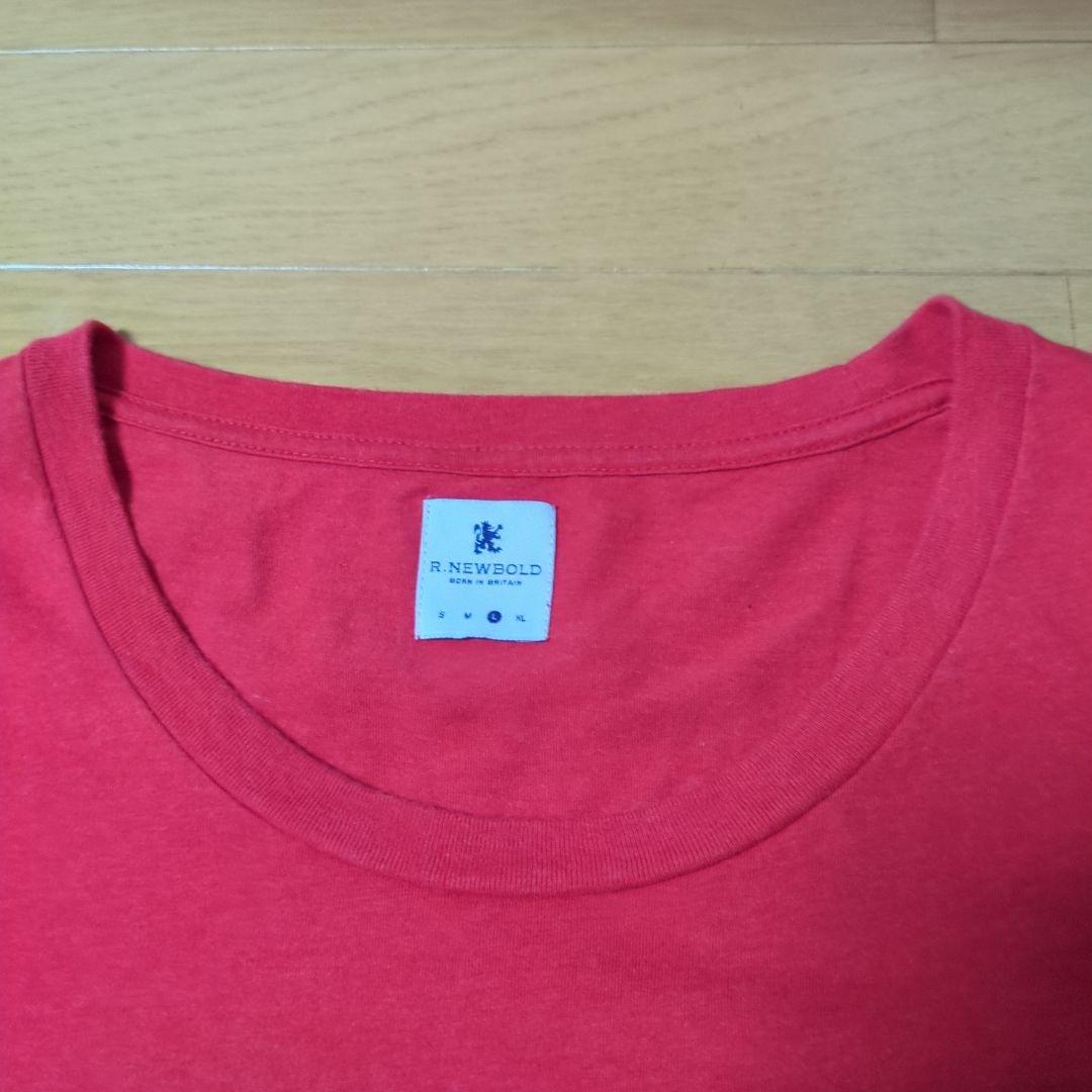 R.NEWBOLD Tシャツ レッド ポケット付き — image 2