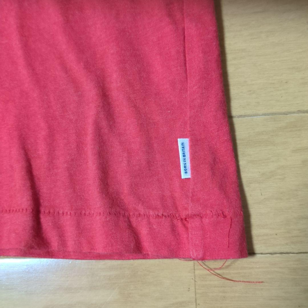 R.NEWBOLD Tシャツ レッド ポケット付き — image 4