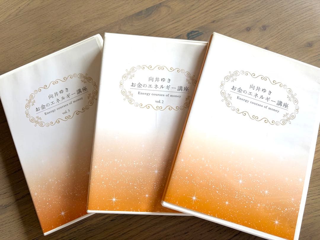 向井ゆき お金のエネルギー講座 DVD 黄色3枚セット（vol.1〜3） — image 3