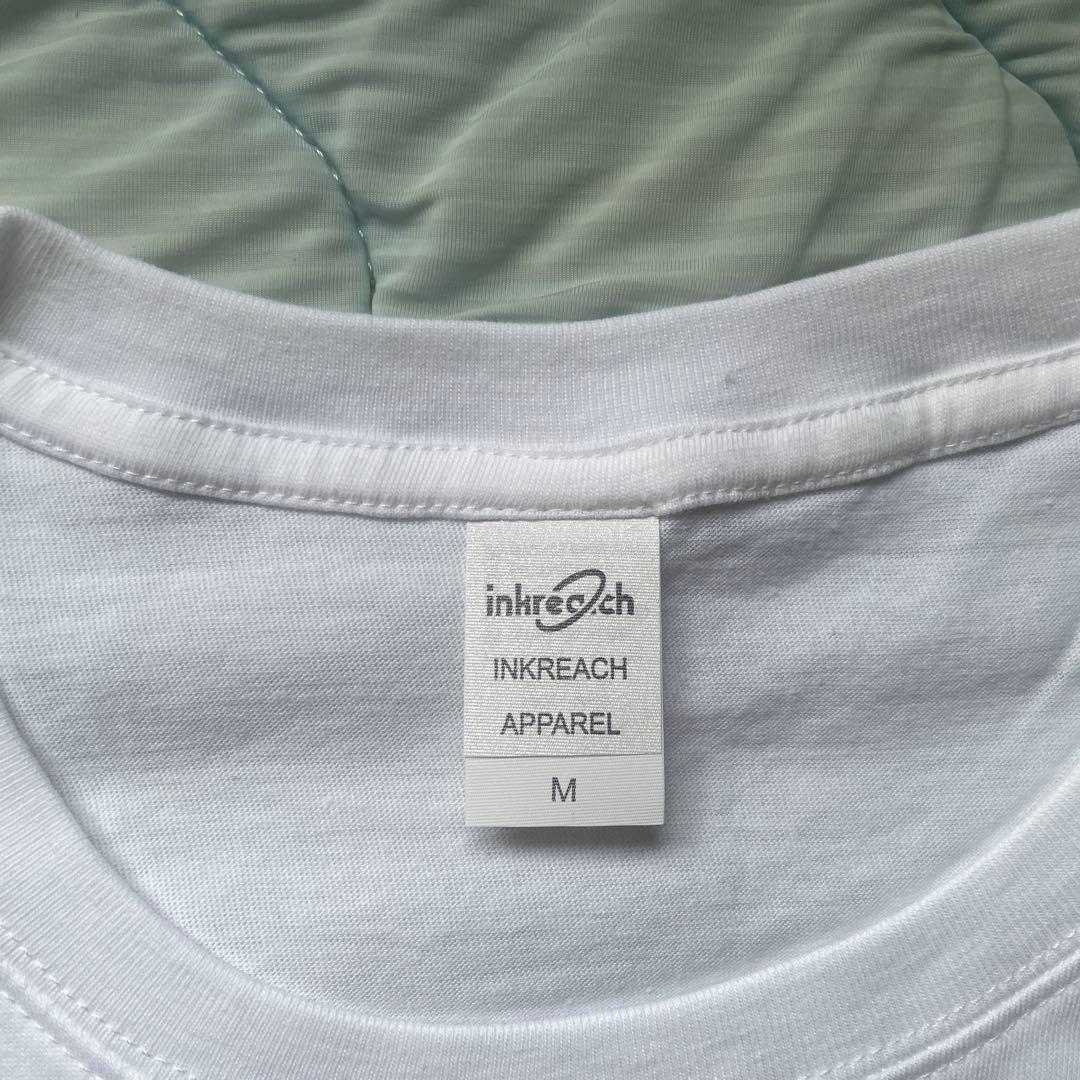 猫とギター 白Tシャツ M かわいい　シンプル — image 3