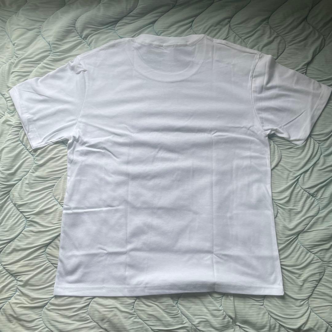 猫とギター 白Tシャツ M かわいい　シンプル — image 4