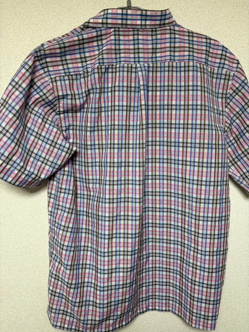 FASHION TOP チェック柄 半袖シャツ — image 4