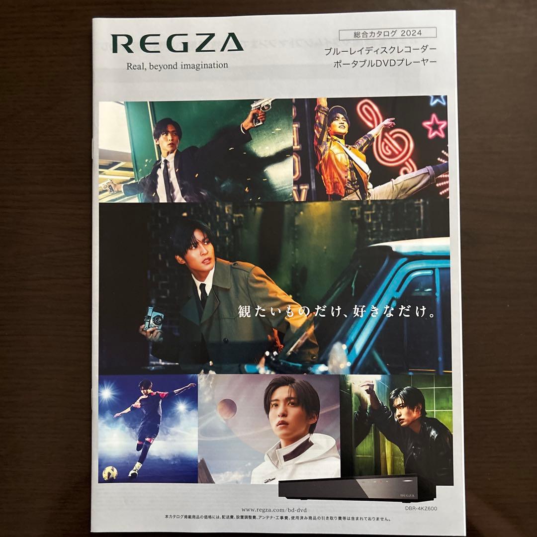 SnowMan目黒蓮さんREGZA カタログ8点＋キャンペーンチラシ1枚　計9点 — image 4