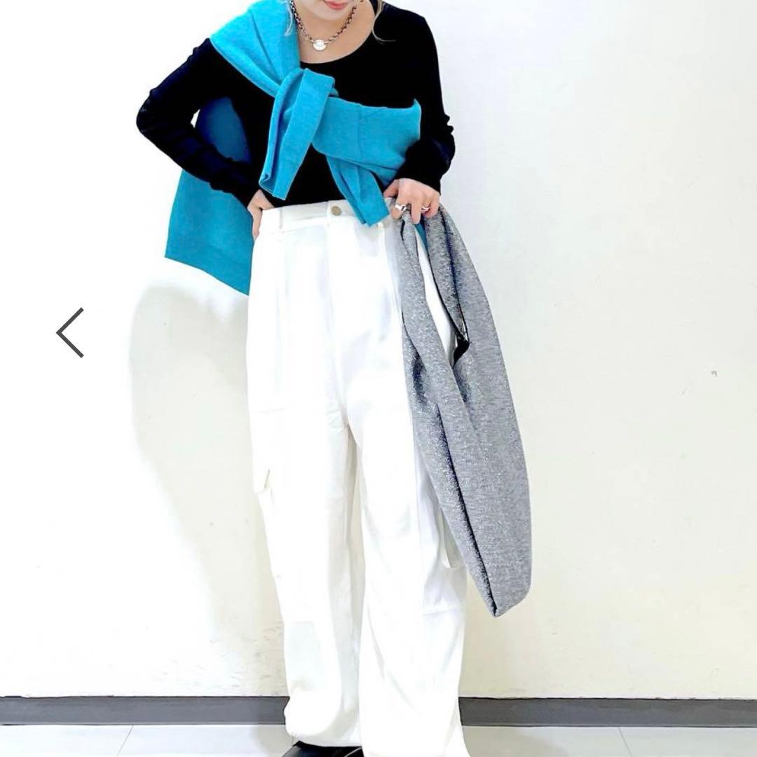 JEANASIS ブラック 長袖 カットソー フリーサイズ — image 3