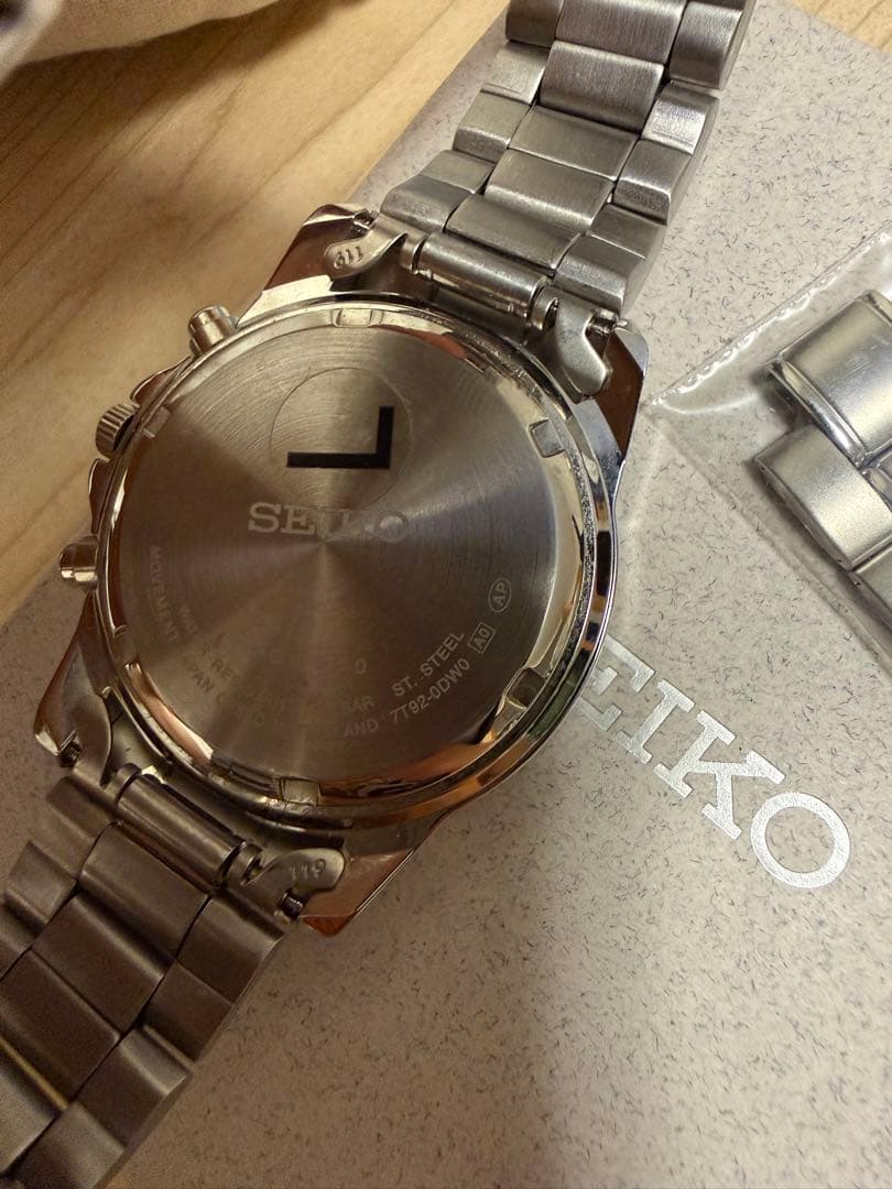SEIKO クロノグラフ 腕時計 本体 — image 3