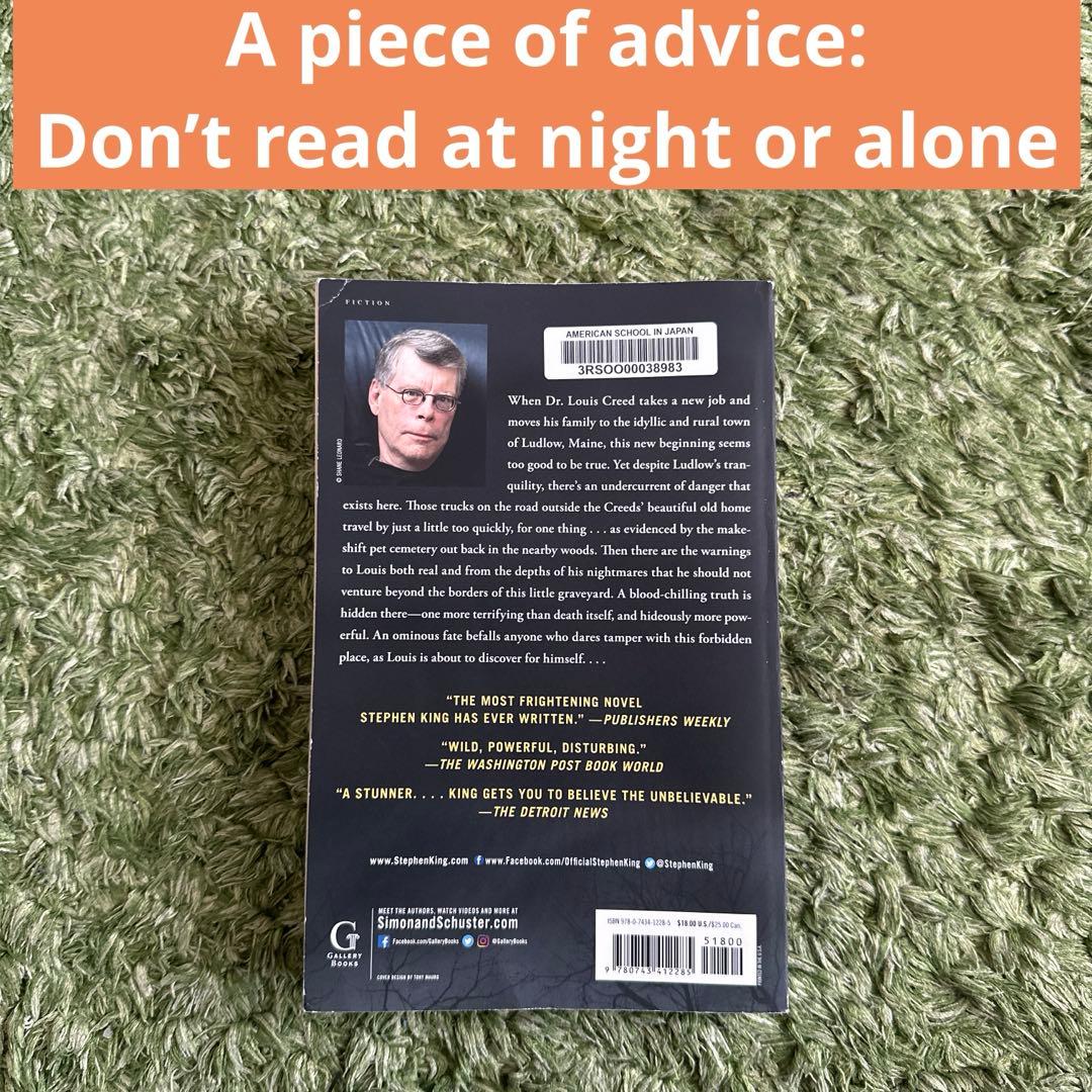 Pet Sematery Stephen King — image 2
