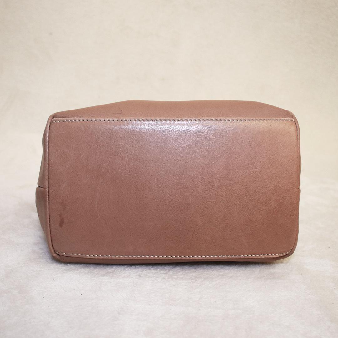 希少✨ロエベ ナッパレザーハンドバッグ アナグラム オーストリッチ — image 5