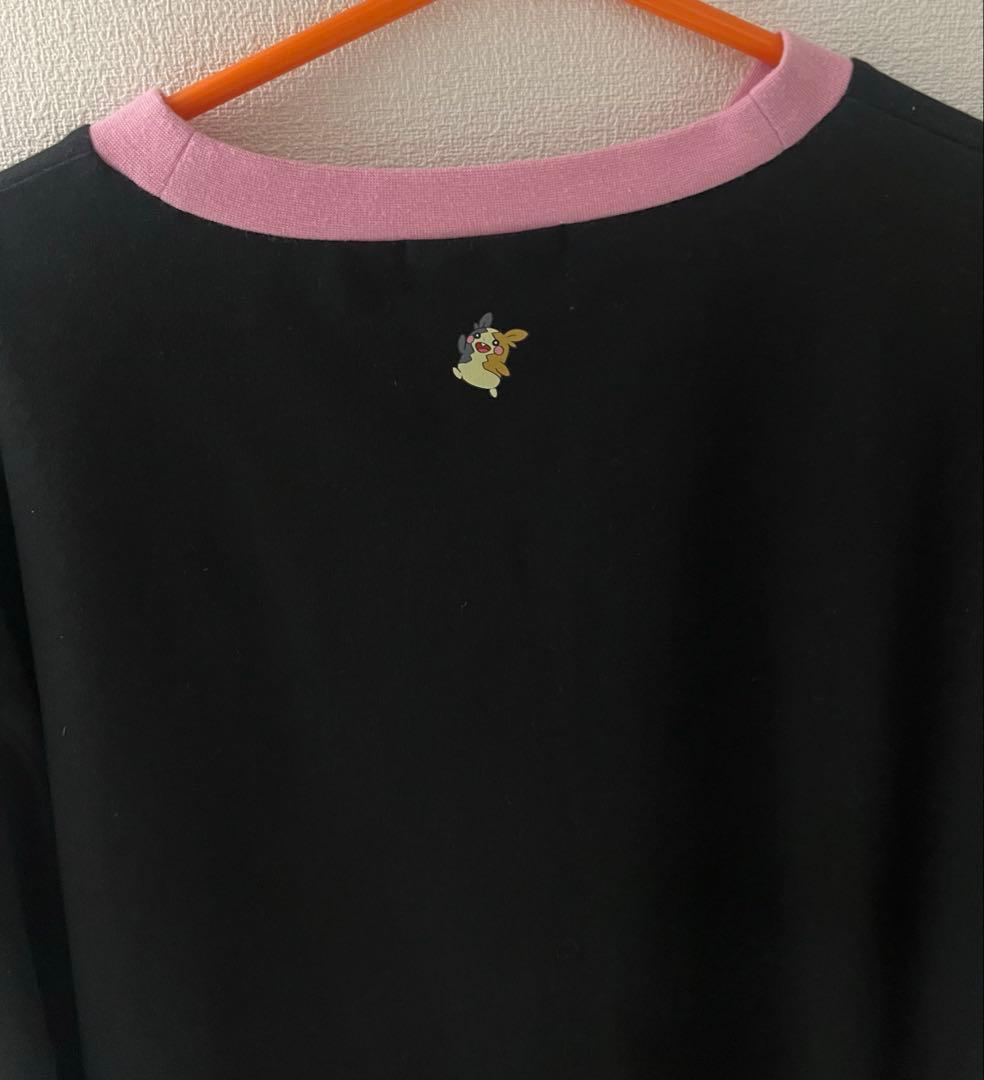 マリクワ　ポケモン　コラボ　モルペコバックプリント プルオーバー（ブラック） — image 2