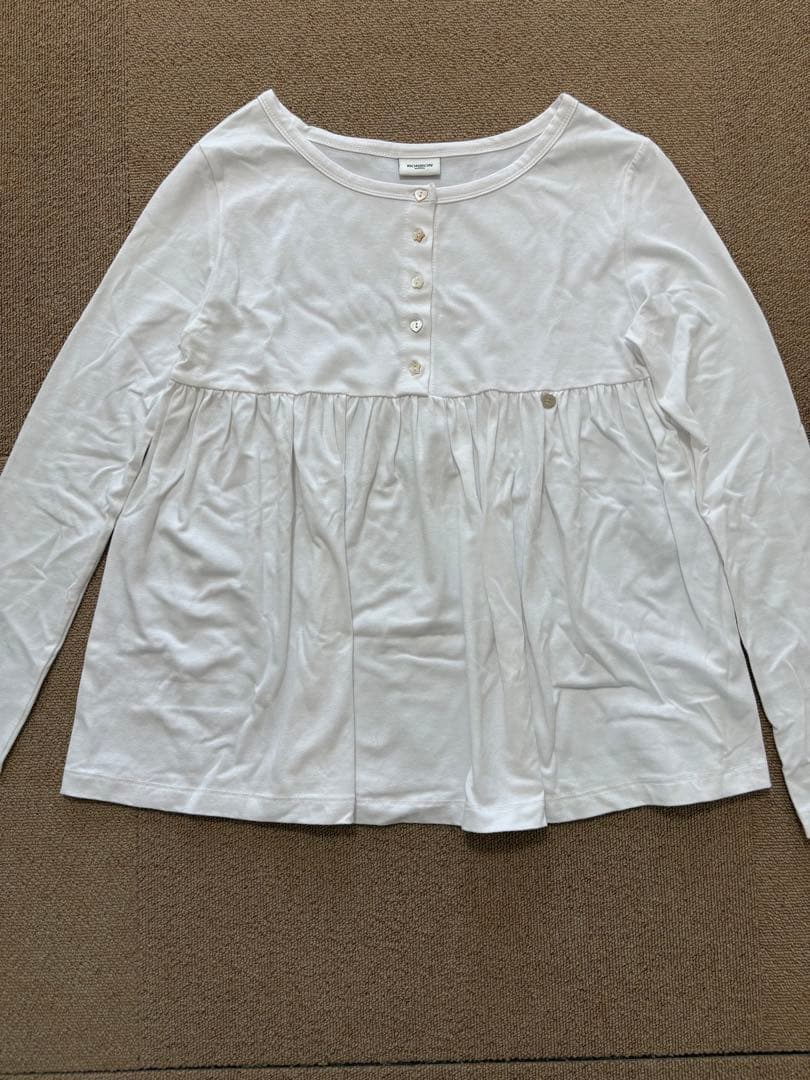 RONRON SHAPE BUTTON RUFFLE LONG SLEEVE — image 2
