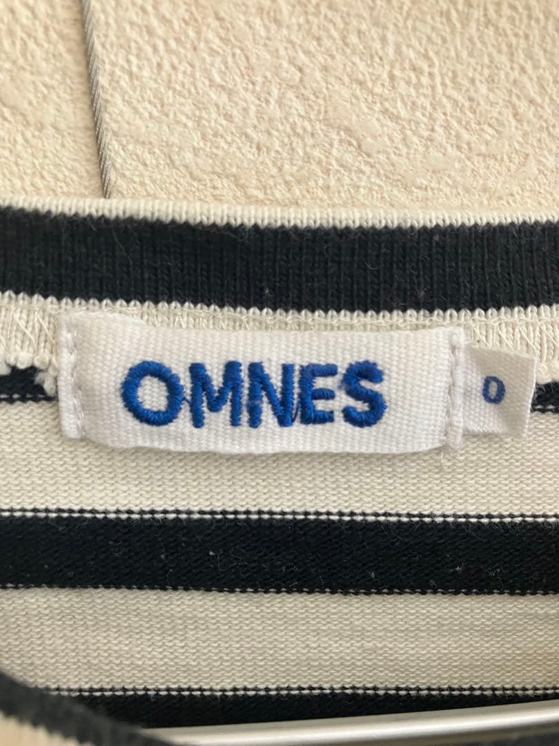 OMNES ボーダー 長袖カットソー サイズ0 — image 2