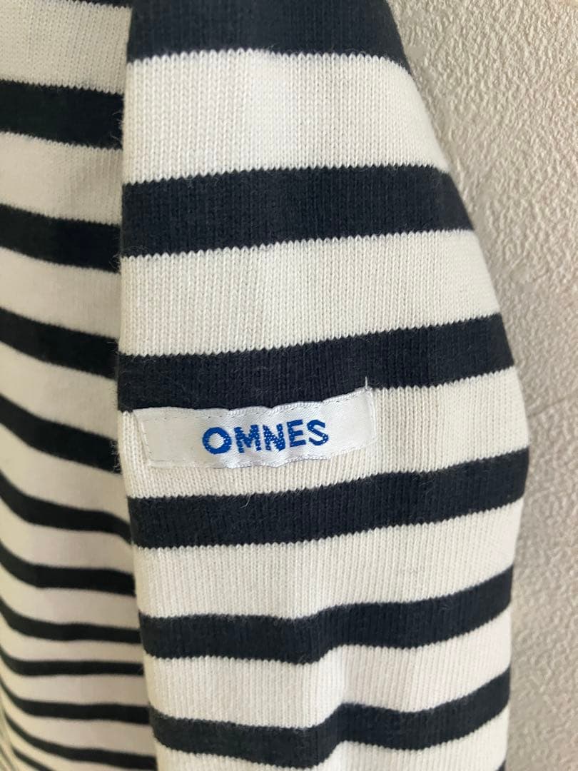 OMNES ボーダー 長袖カットソー サイズ0 — image 4