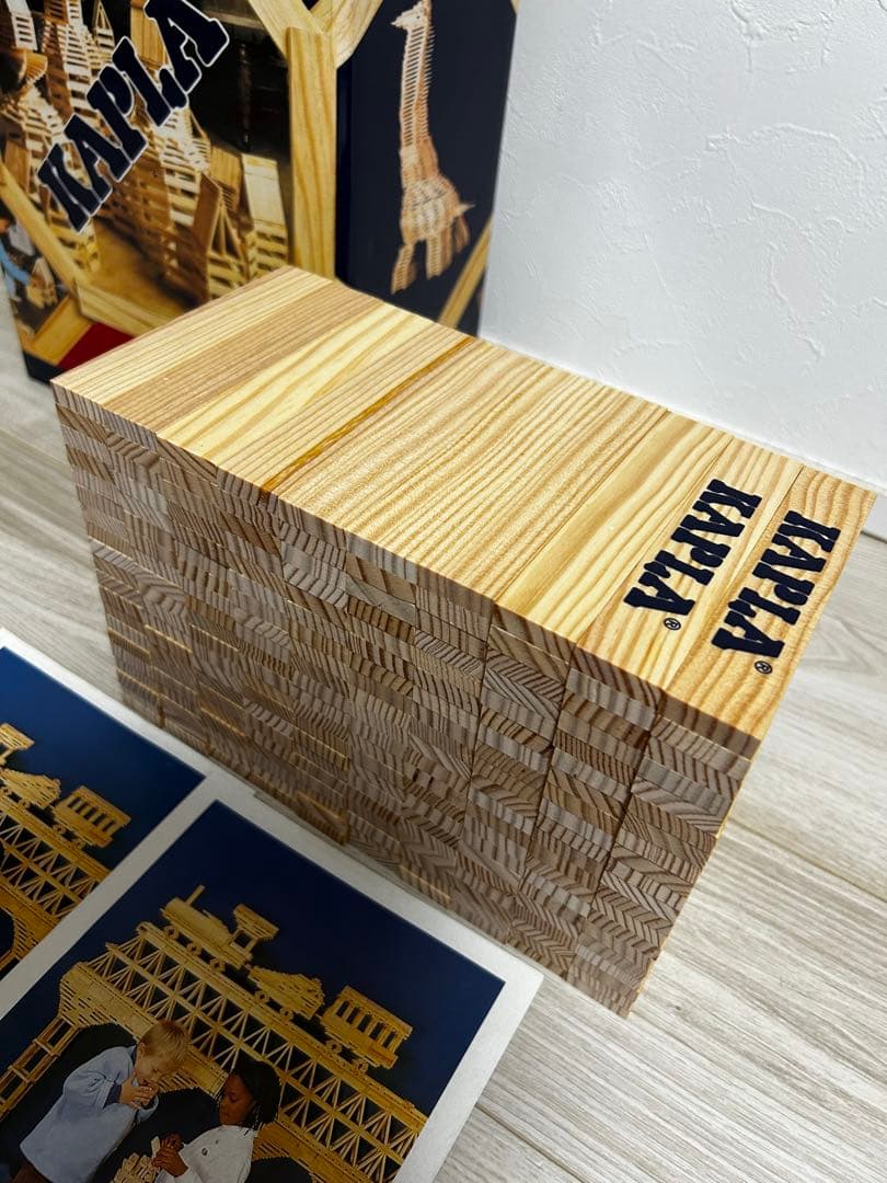 【美品】　KAPLA カプラ 木製積み木 200ピース — image 2