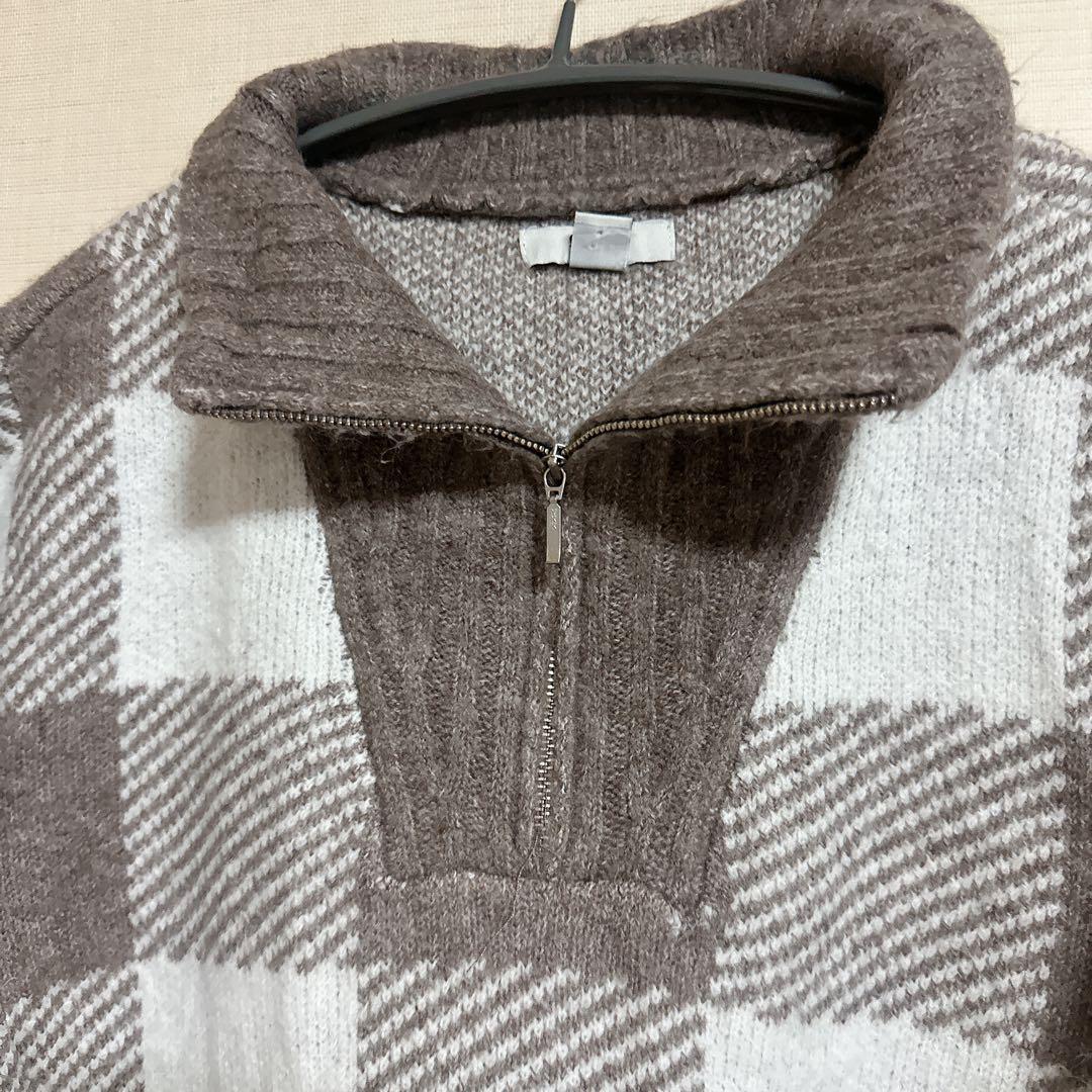 【XL ゆるだぼ】Croft & Barrow ハーフジップ ニット 秋冬 — image 2