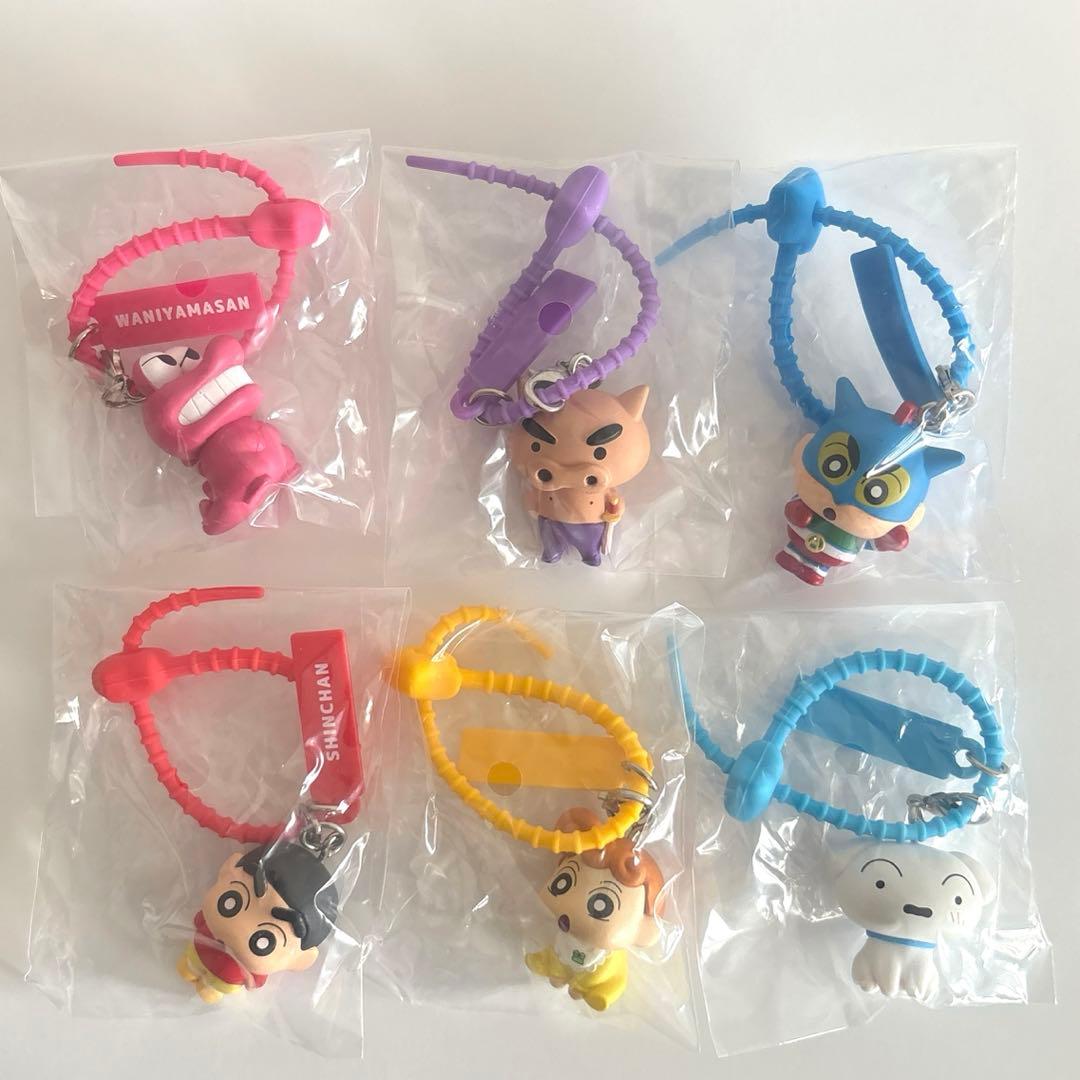 クレヨンしんちゃん カラフルマルチチャーム 全6種コンプリート — image 2