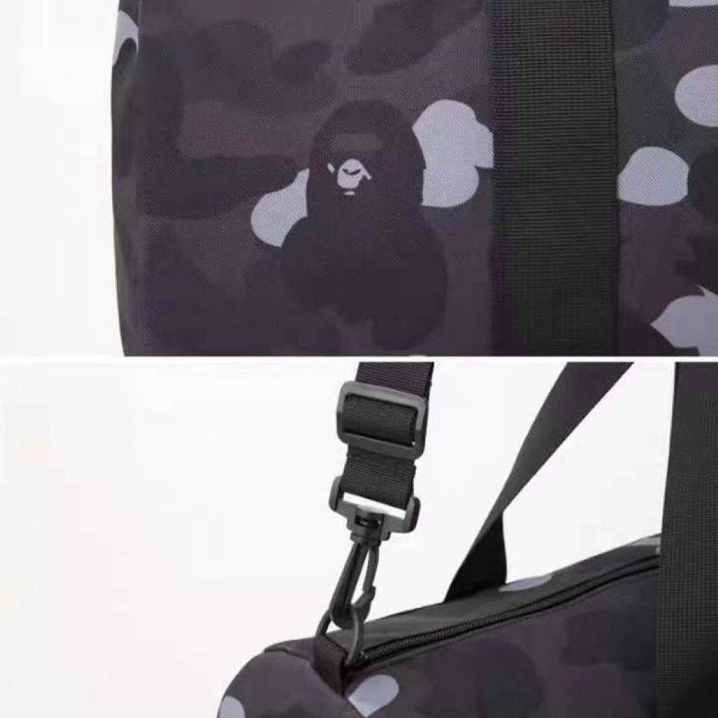 BAPE 付録 A BATHING APE ボストンバッグ ショルダーバッグ 黒 — image 4