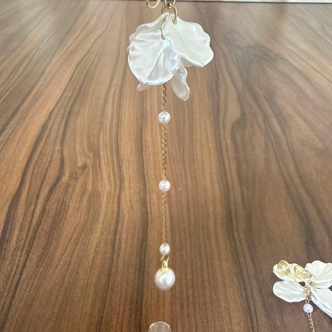 シェルパール 揺れる ロング チェーン 韓国 人魚姫 貝 殻 マーメイド 新品 — image 2