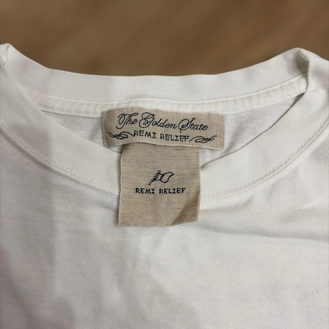 REMI RELIEF A NEW DAY Tシャツ ホワイト — image 3