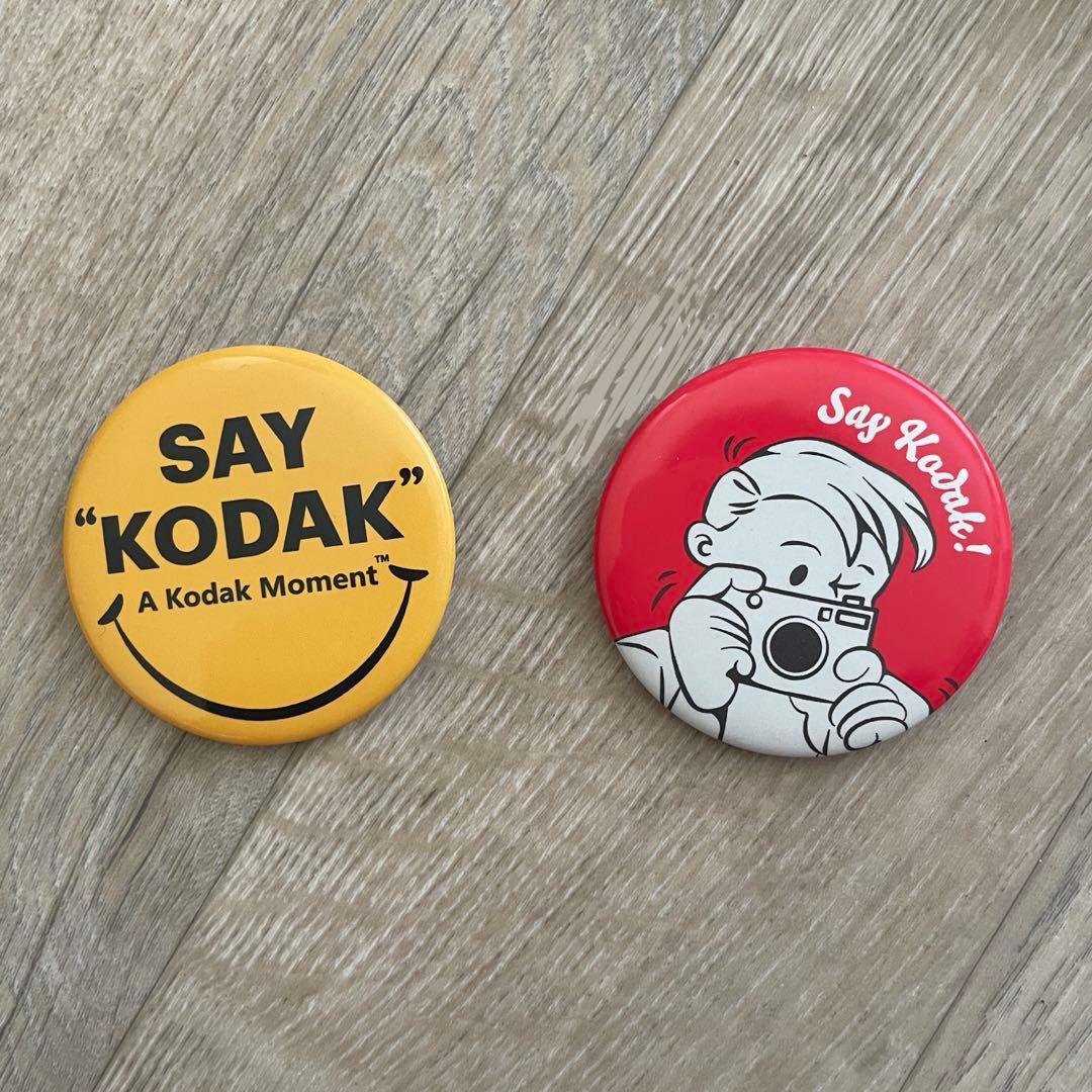 【非売品✨レア✨】Kodak 巾着 缶バッジ (ショッパー)セット — image 3
