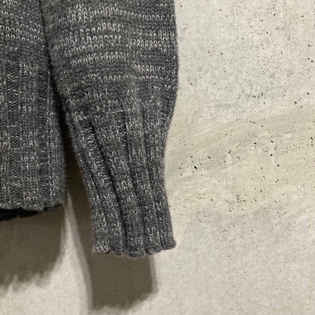 アバクロンビー＆フィッチ A&F ロゴ刺繍 ショールカラーニット メンズ — image 5