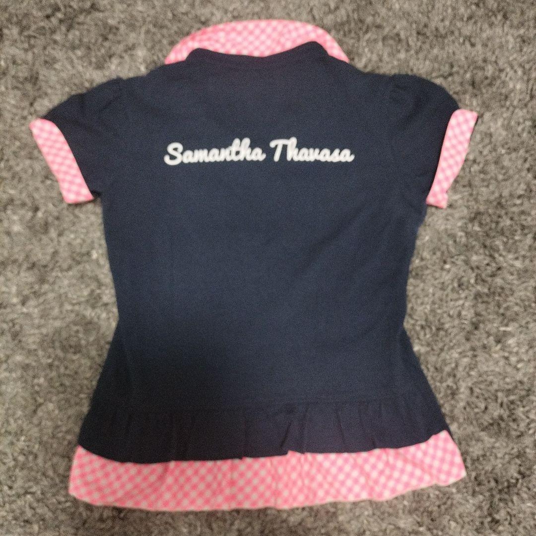 Samantha Thavasa ネイビーポロシャツ — image 3