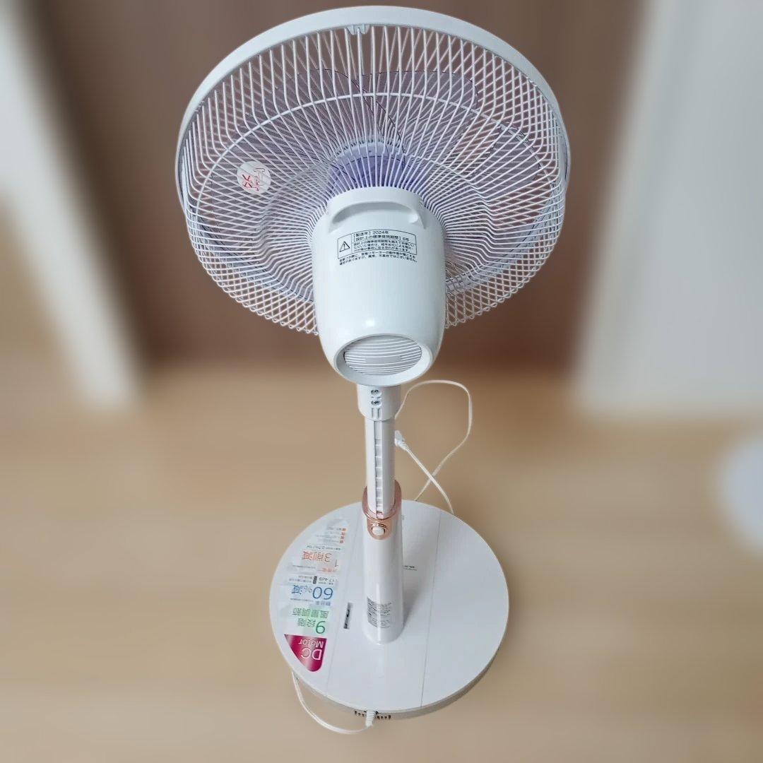 Lily様専用 【2024年6月購入】DCモーター 扇風機 リモコン付き — image 4