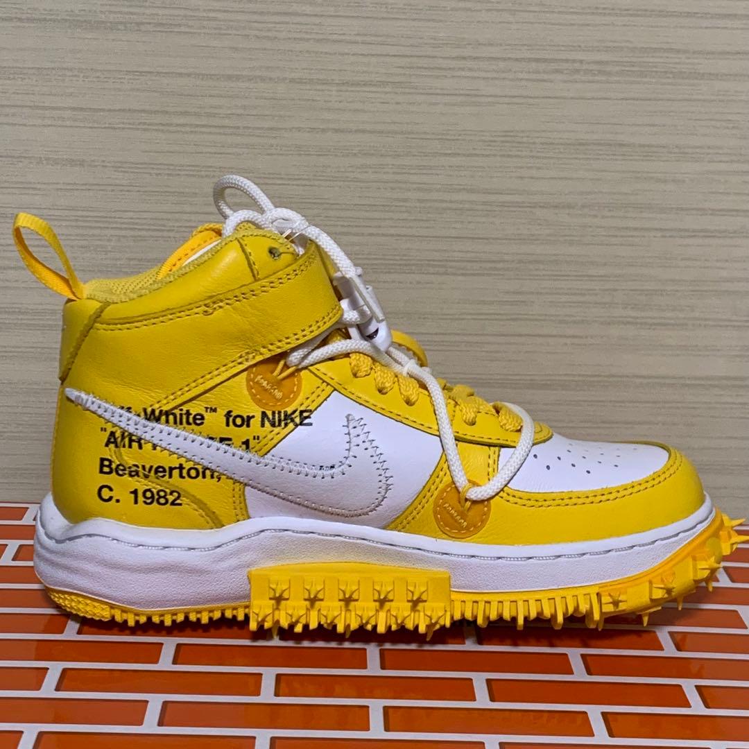 Off-White × Nike Air Force 1 Mid SP LTHR — image 5