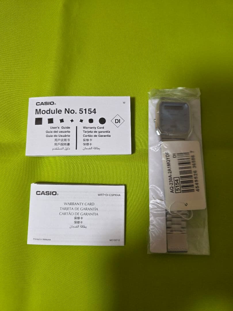 新品　 カシオ スタンダード　AQ-230A-2A1 — image 2