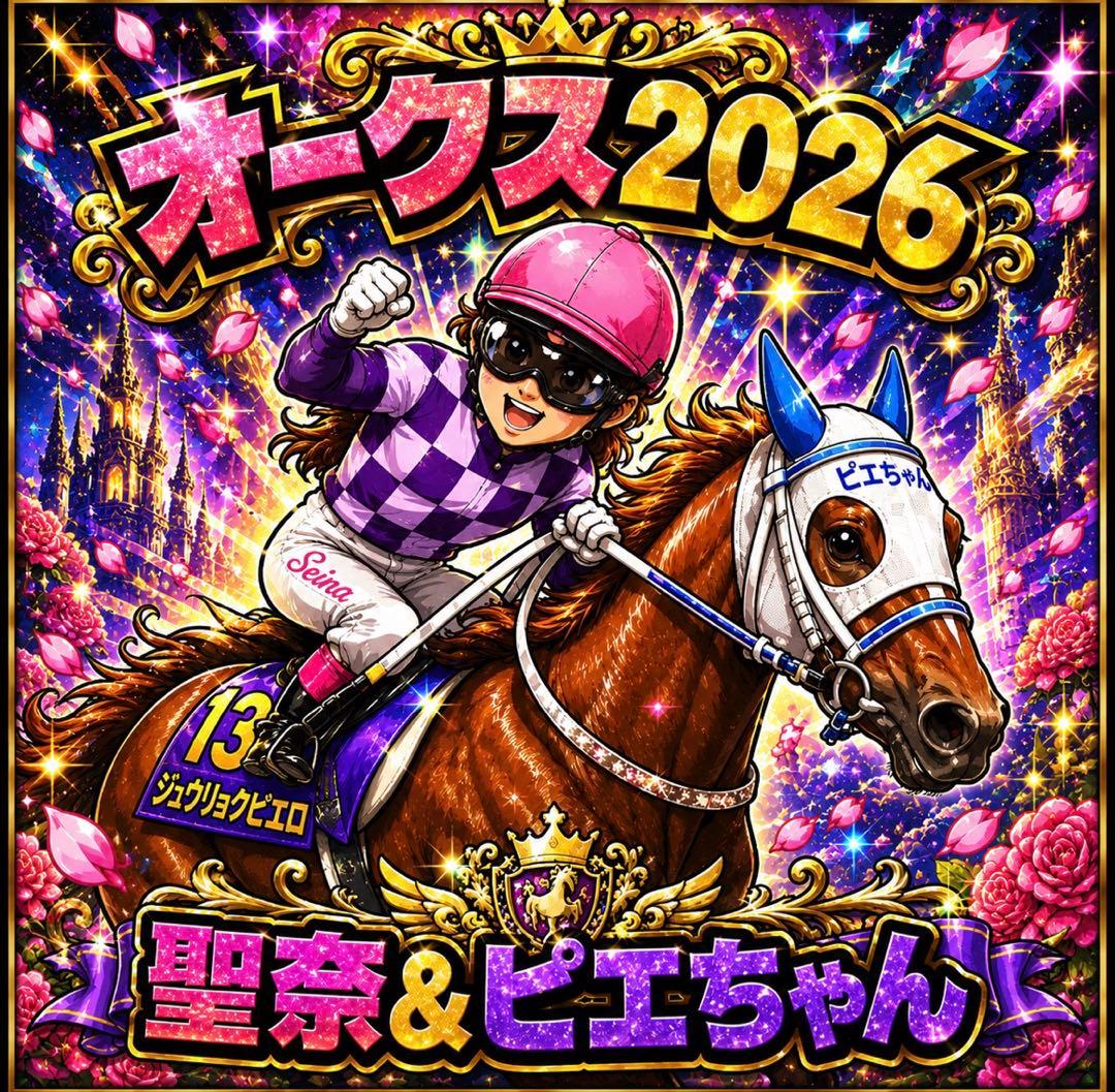 オークス2026 ジュウリョクピエロ 今村聖奈 オリジナルシール — image 4