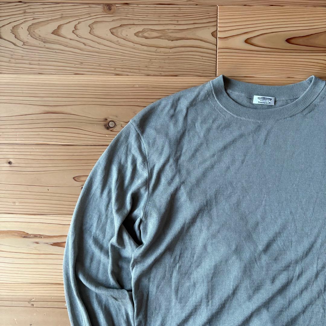 MAATEE&SONS プルオーバーセーター サイズ3 シルク混 — image 3