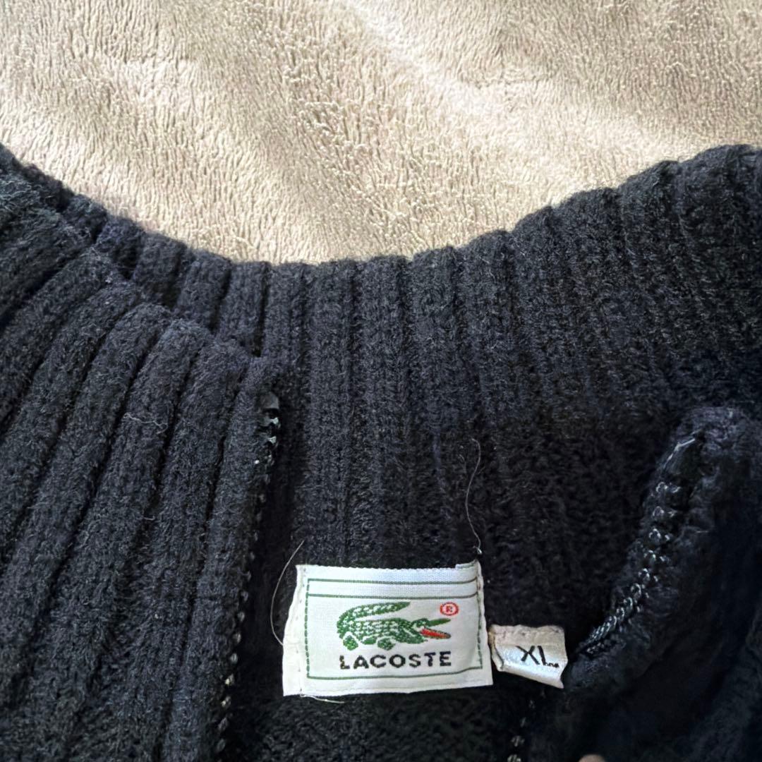 【週末SALE】LACOSTE ハイネックニットセーター XL — image 3