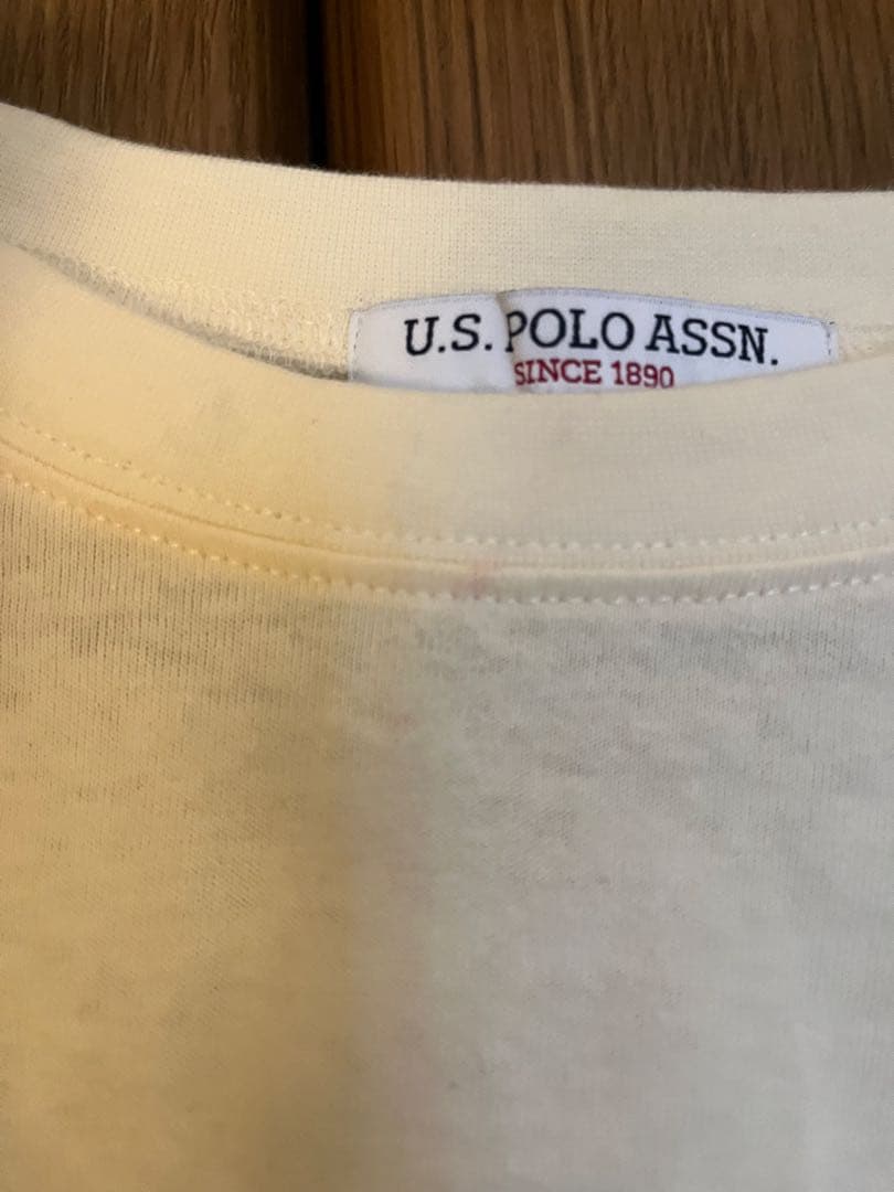 即購入OK！U.S. POLO ASSN. 半袖 Tシャツ アイボリー — image 3