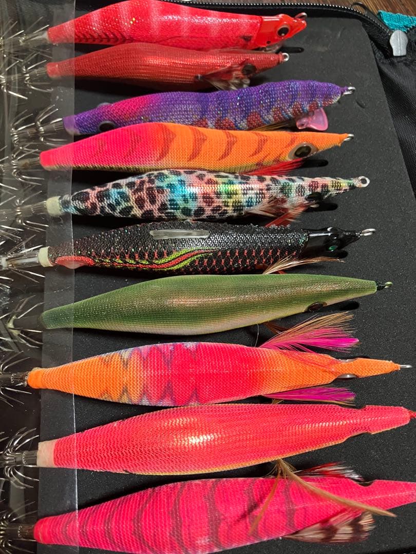 Daiwa エメラルダス　エギケース　エギ　10本セット — image 2