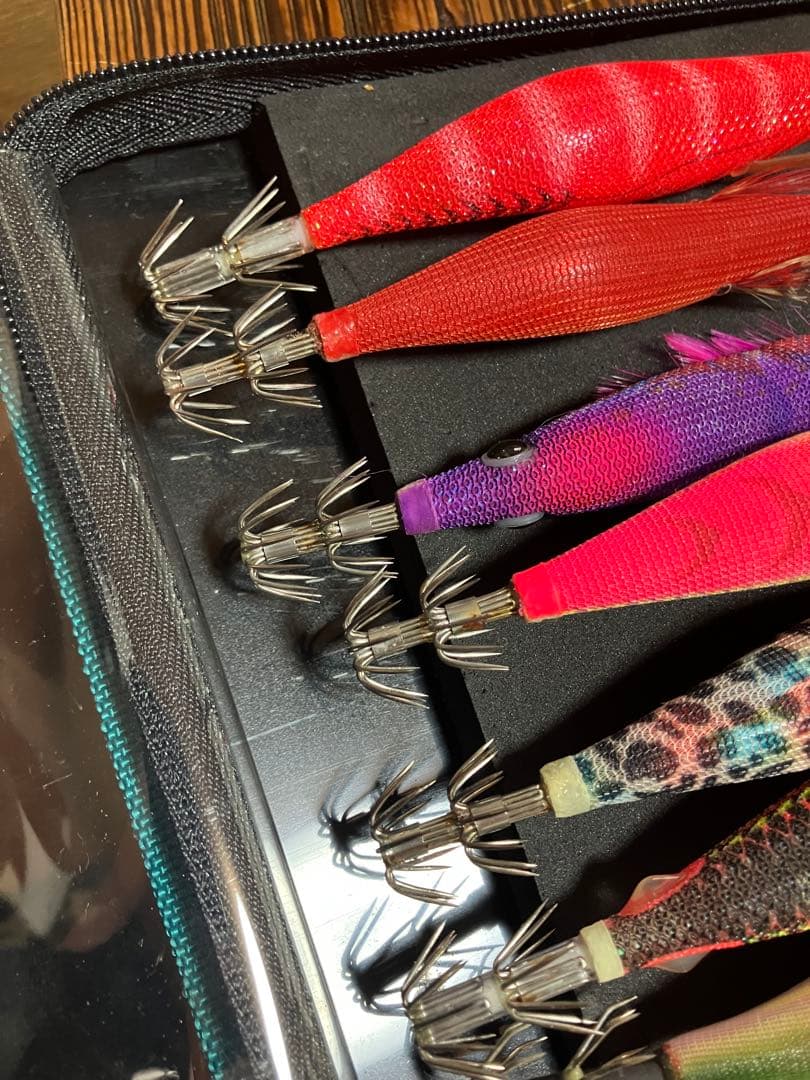 Daiwa エメラルダス　エギケース　エギ　10本セット — image 4