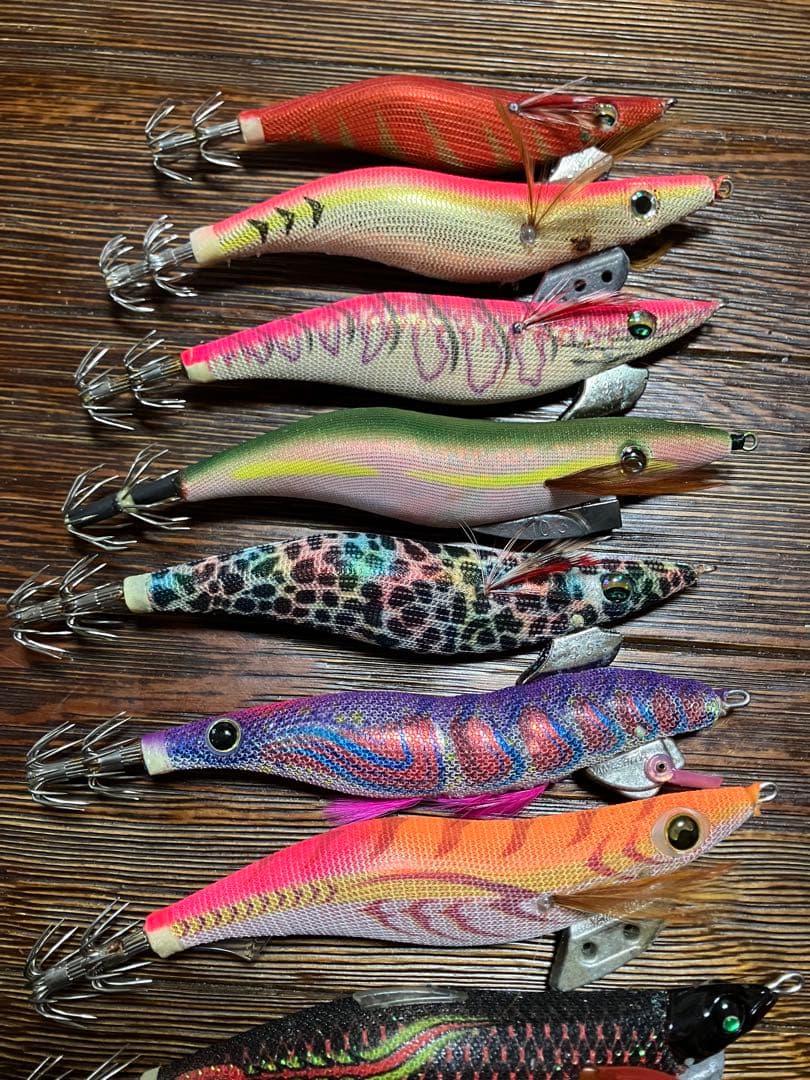 Daiwa エメラルダス　エギケース　エギ　10本セット — image 5