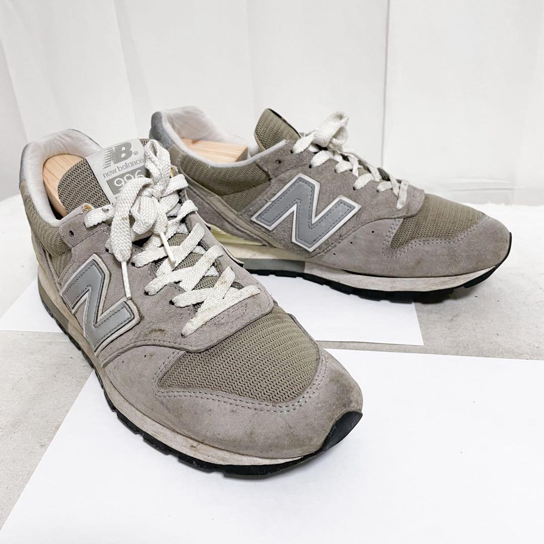 USA製 newbalance 996 グレー スニーカー ニューバランス 27 — image 2