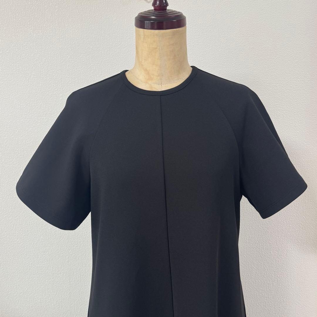 GALLARDAGALANTE NAVY ラグランフレアワンピース黒 — image 5