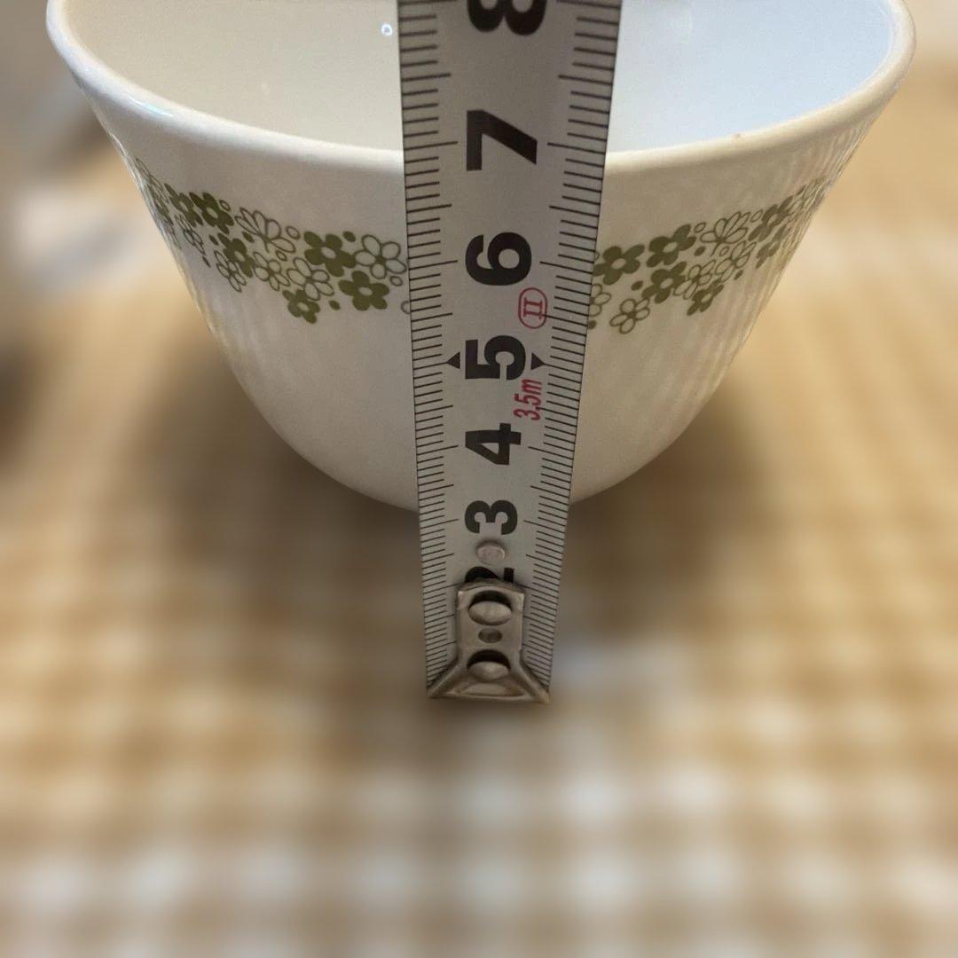オールドコレール クレイジーデイジー　コーヒーカップ ４個　スープカップ — image 4