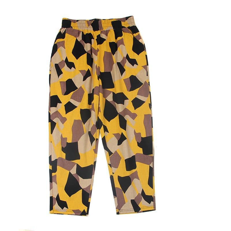新品✤✤コットン ルーム パンツ おうち パンツ ルームウェア イエロー 2XL — image 3