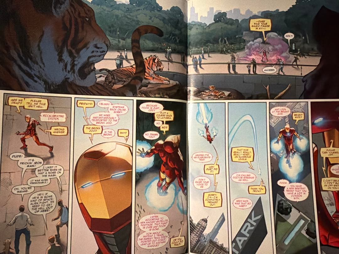 INVINCIBLE IRON MAN #2 アメコミリーフ — image 4