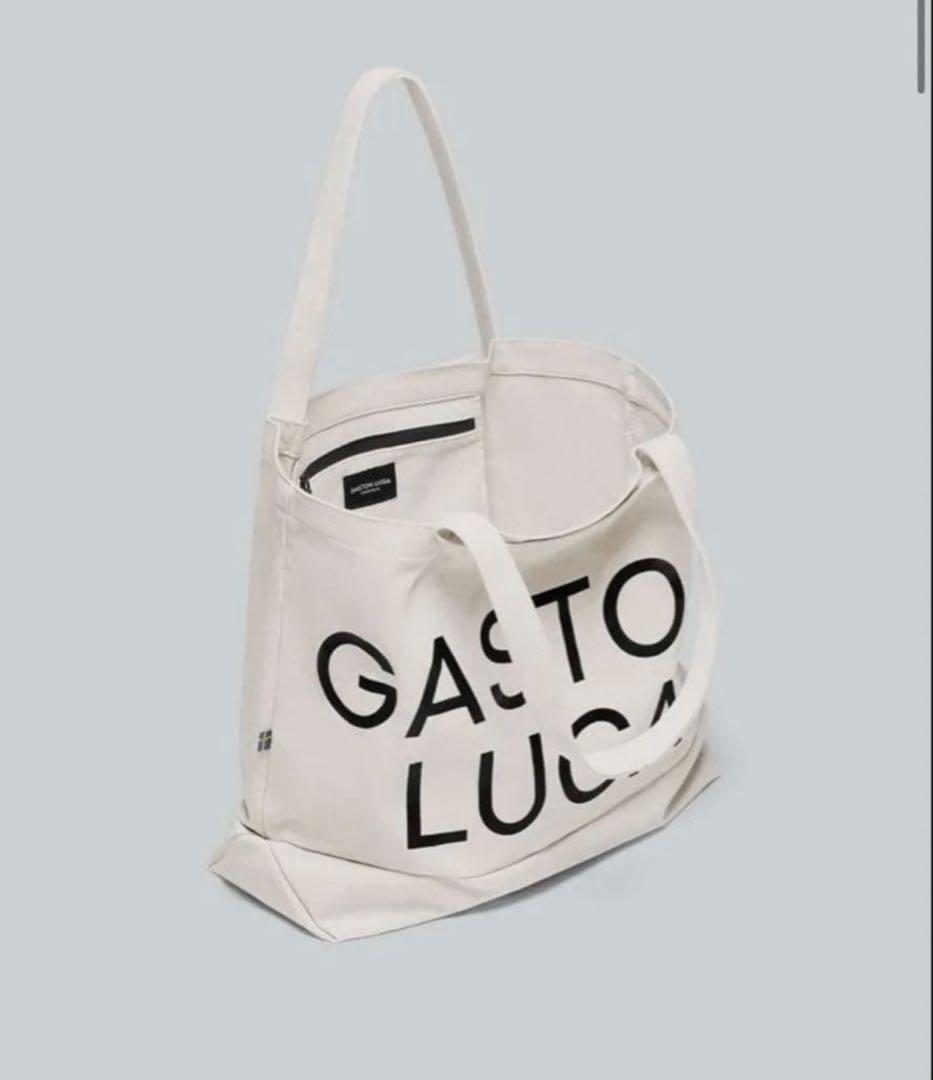 GASTON LUGA ガストンルーガ　キャンパストートバック　タグ付き訳あり — image 2
