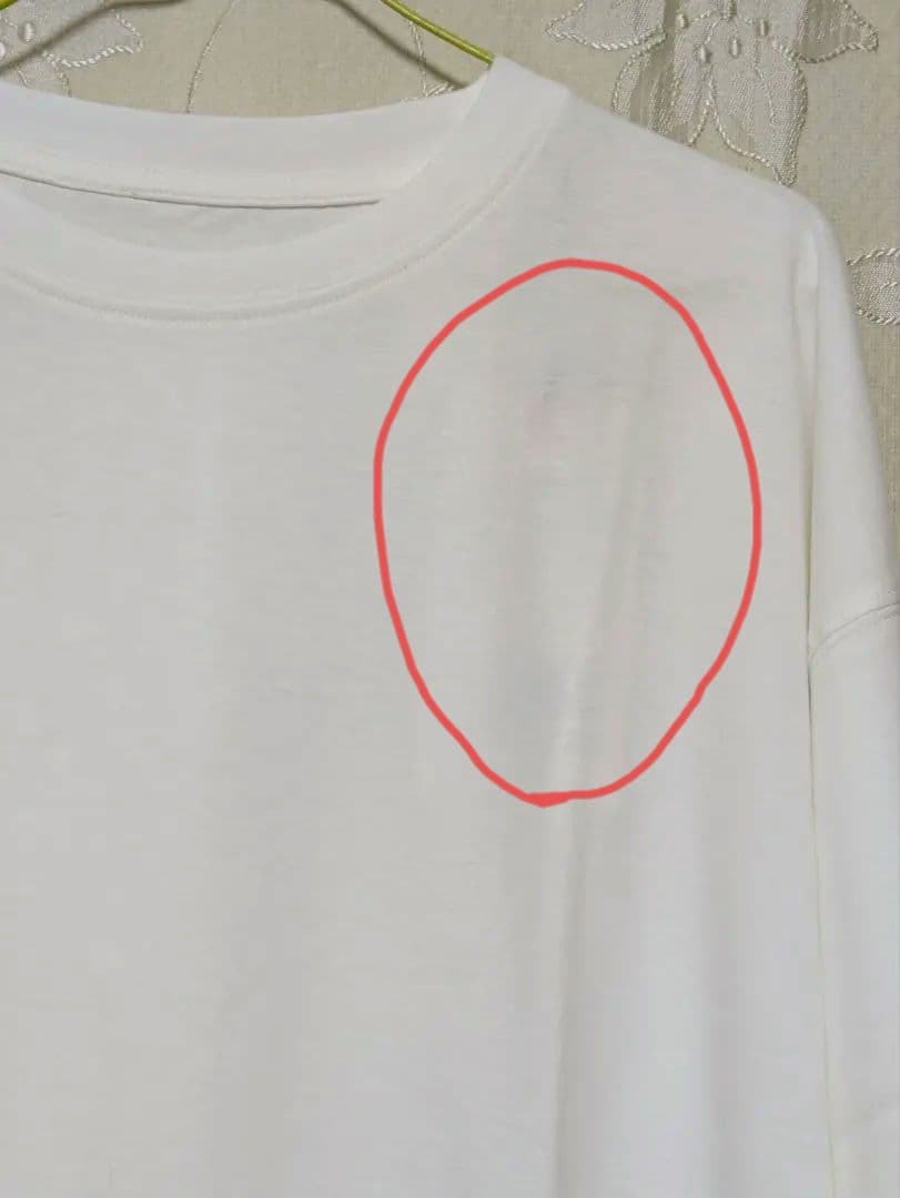 【新品未着用】Karei ホワイトTシャツ スリット入り — image 5