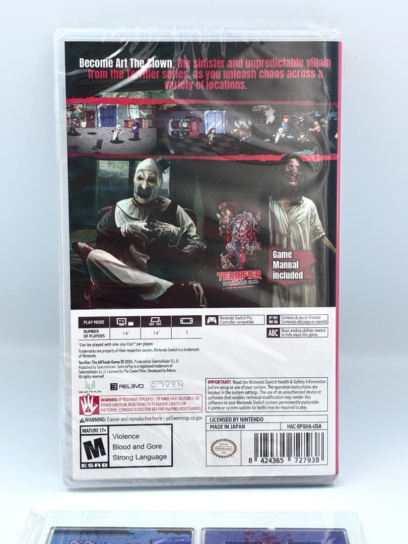 テリファイアー TERRIFIER : THE ARTCADE GAME — image 2