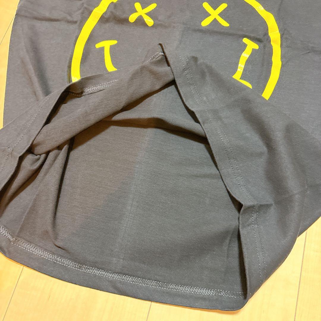 【新品・未使用】NIRVANA ブラック　Tシャツ　Lサイズ　丸首 — image 4