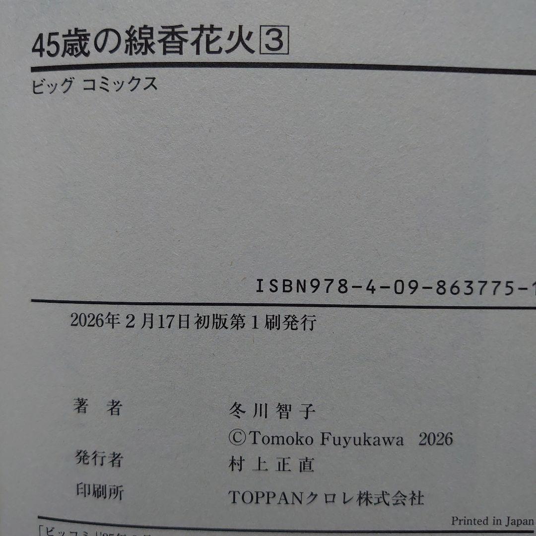 【 45歳の線香花火 3巻 】冬川智子 — image 5