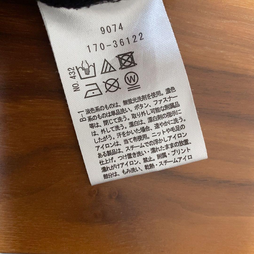 TAKEO KIKUCHI　長袖カットソー　トレーナー　セーター 紺色　Mサイズ — image 5