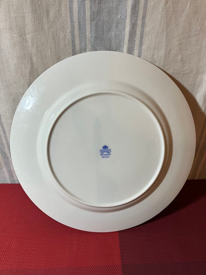 エインズレイAYNSLEYプレート　イギリス王室紋章入り皿 1986年結婚記念 — image 2