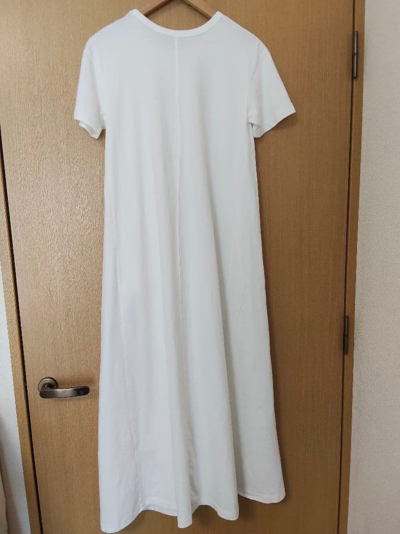 カットソー生地フレアワンピース　マキシ　ロング　ワンピース　コットン100％ — image 4