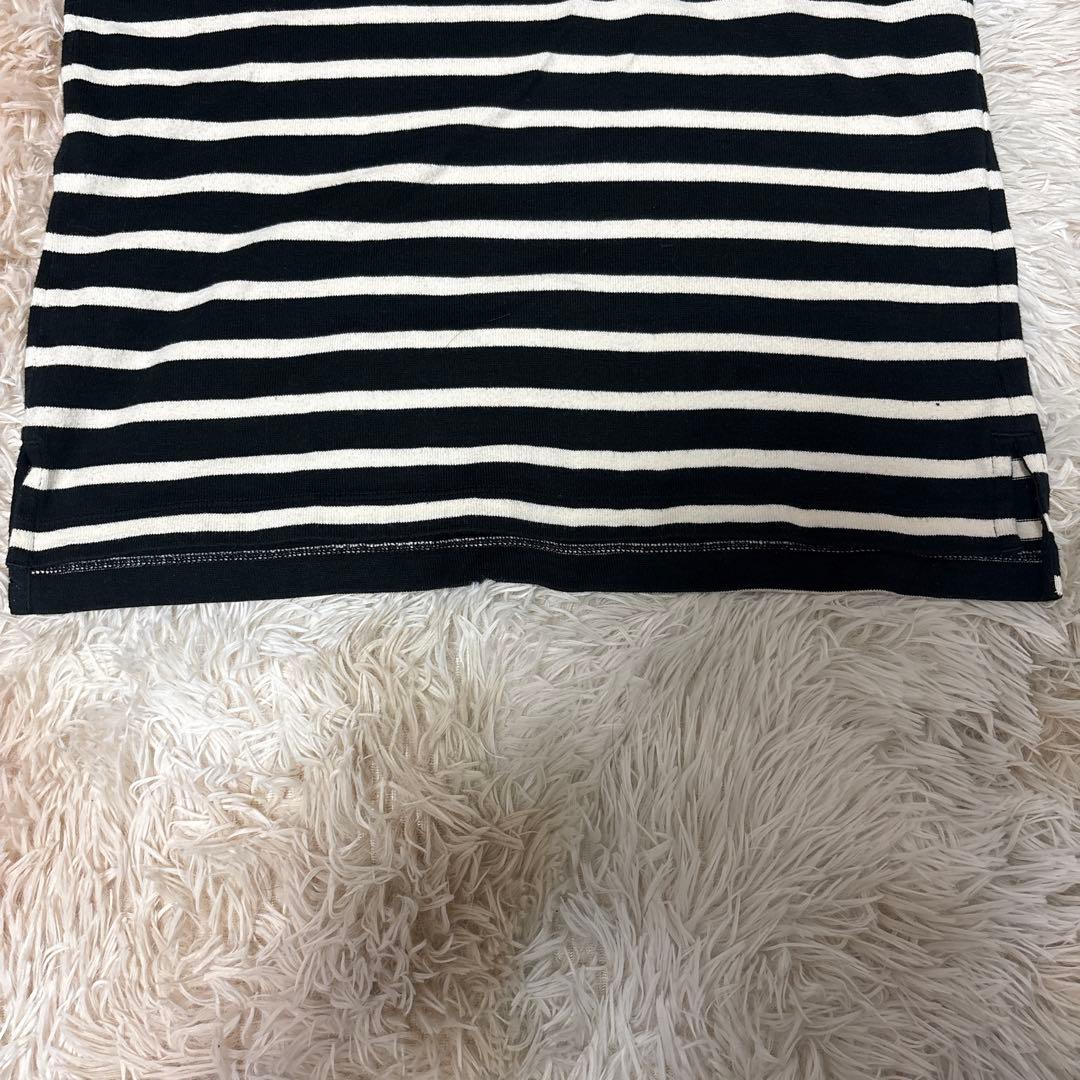 UNIQLO ボーダー 長袖カットソー Mサイズ — image 3