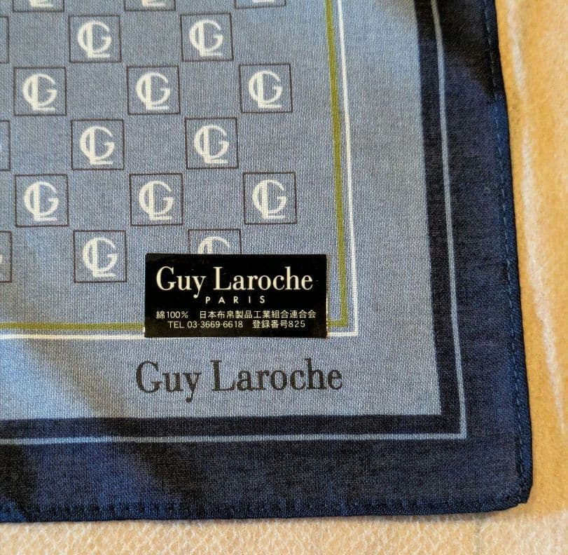 ⚠注意あり⚠Guy Laroche ハンカチ 靴下（サイズ25〜26）2点まとめ — image 4