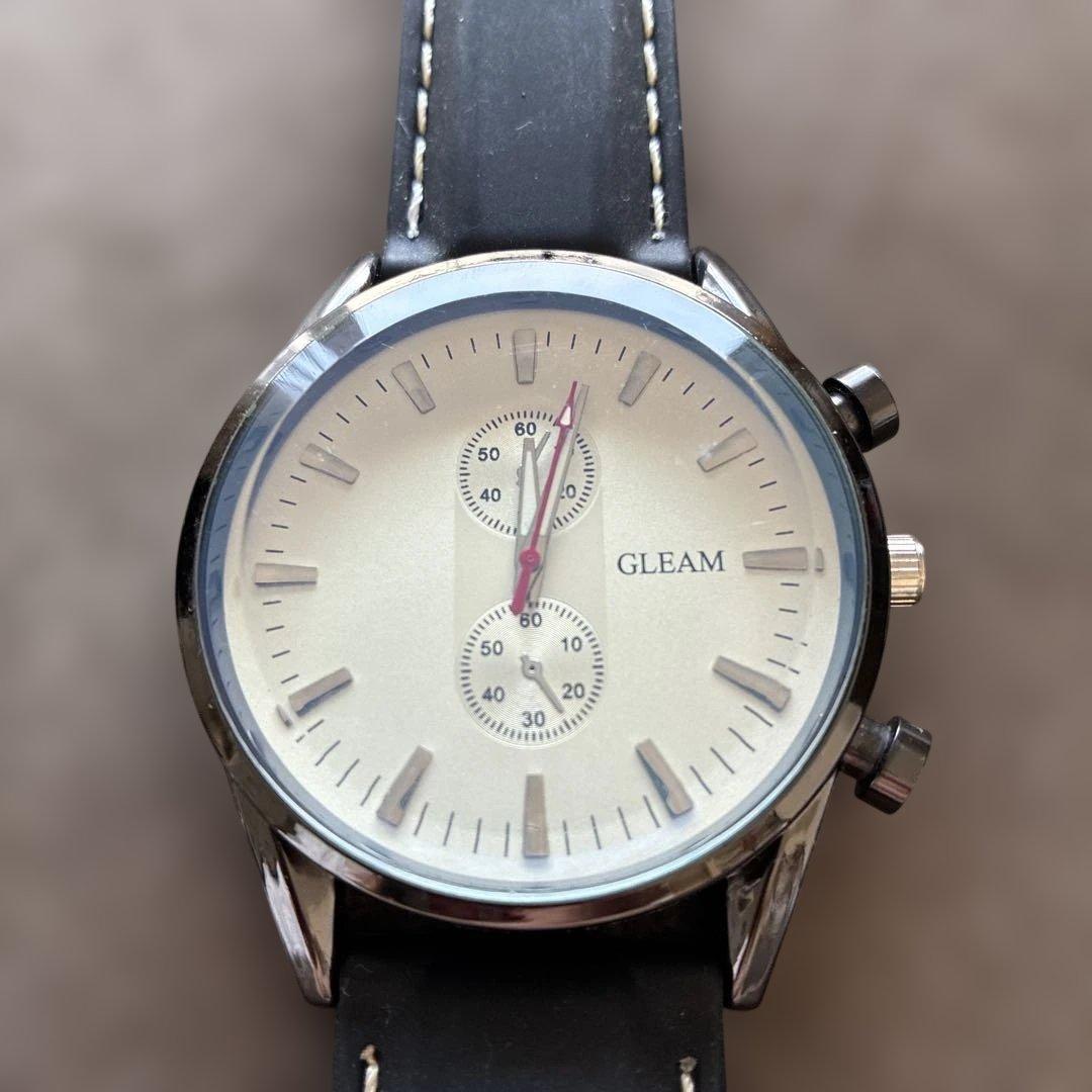GLEAM 腕時計 本体 ブラック — image 3